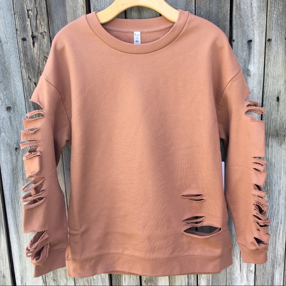 NWT Alo Yoga Fade Long Sleeve Pullover - Picture 8 of 8